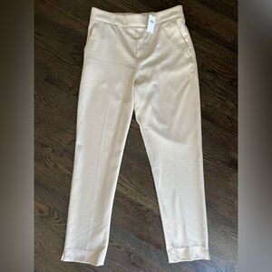 Banana Republic Hayden Pant Ivory Tailored Trouser Size 4 NWT